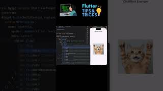 Master ClipRRect in Flutter in 20 Seconds! 🚀 #FlutterDev