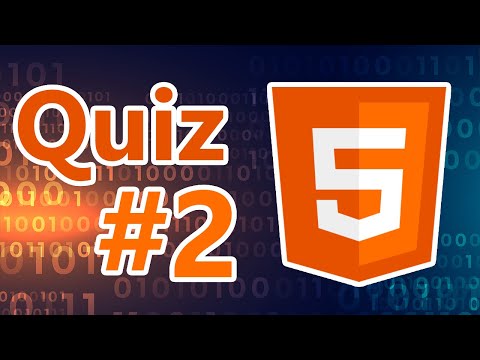 Basic HTML Quiz (Part 2)