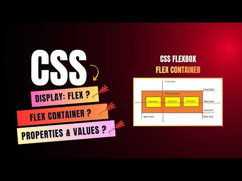 HTML & CSS Full Course 2026 – Lesson 17A: CSS Flexbox Layout Explained (Flex Container)