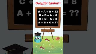 Tricky Maths Puzzles #shorts #ytshorts #youtubeshorts #trending #viral | #WeLoveMaths