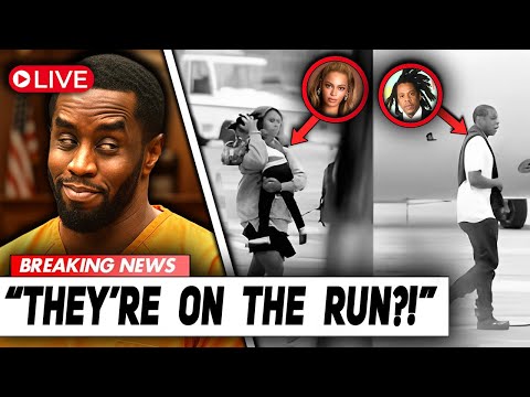Beyonce & Jay Z ESCAPE Abroad After Diddy’s Trial Secrets Leak!?