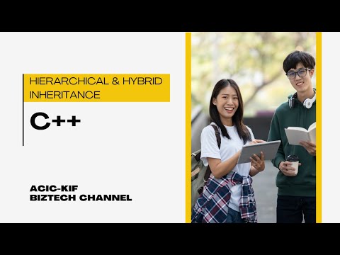 Hierarchical & Hybrid Inheritance in C++ | OOP Concepts Made Simple