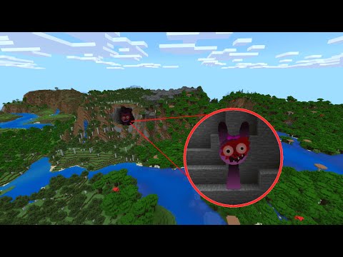 I found *NEW* HORROR PINKI Mob in Minecraft!