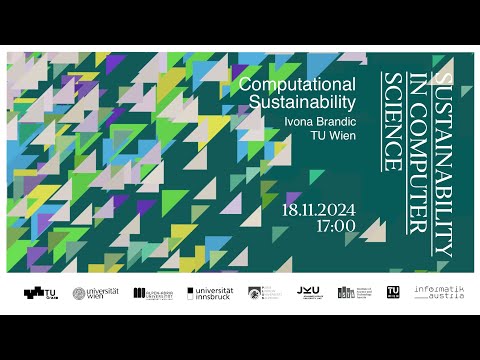 Ivona Brandic: From Sustainable IT to the IT for the Sustainable World