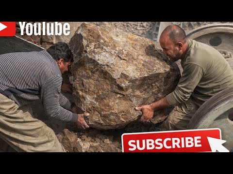 Epic Rock Crushing & Stone Crushing Machine in Action!