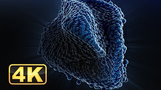 Abstract Liquid Aether! 4K Satisfying Video! Relaxing Music / Screensaver for Meditation.