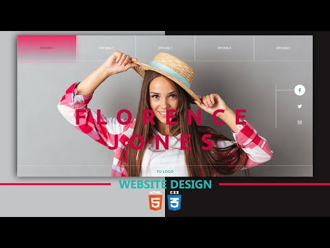 Website Design Personal Profile 2 | Con HTML y CSS