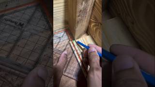 How to measure the position of wooden corner #diy #woodworking #working #tips #ideas #carpentry #art