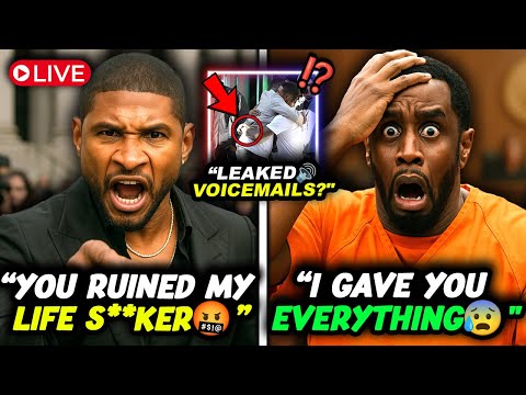 Usher DESTROYS Diddy in Court | YEARS of Shocking Voicemails LEAKED?