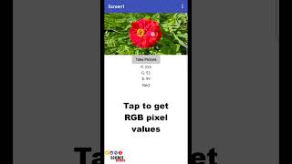 @MITAppInventor detecting RGB pixel values and identifying colors | Science Project