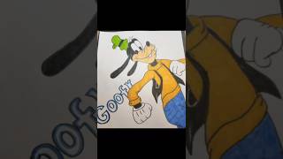 Drawing Goofy   #goofy #cartoondrawing   #mickeymouse  #disneycharacter #disney