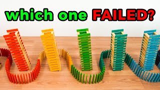 can you spot the domino FAIL?! (ep. 2)