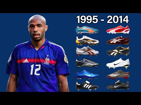 THIERRY HENRY - NEW SOCCER CLEATS AND ALL FOOTBALL BOOTS 1995-2014