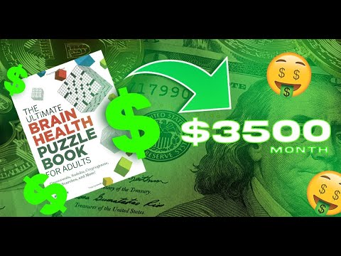 Making $3500 PLUS Per Month Selling Puzzle Books With AI (2023/2024)