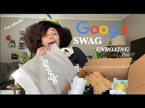 GOOGLE INTERN SWAG UNBOXING PART 2 | even more swag!