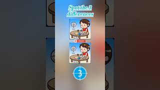 WAIT FOR END🤯||can you spot 3 differences#challenge#trending#funny#shorts#youtube#viralshorts#viral