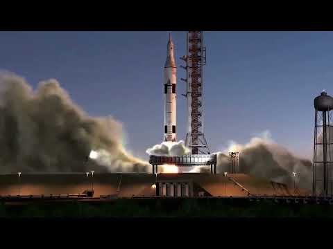 rocket taking off