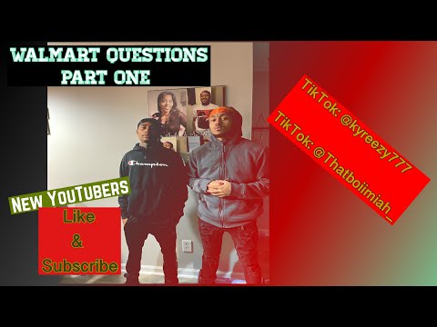 New YouTubers ( Asking Questions At Walmart) - Indianapolis, Indiana