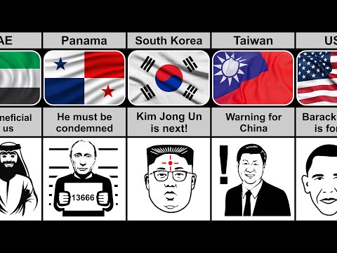 Comparison: What If Putin Died (Reaction From Different Countries)