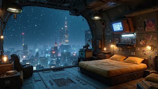 Lofi City Hiphop Beats: Mellow Ambient Rhythms for Urban Night Chill Vibes
