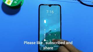 Mi Redmi A3 hard reset and pattern unlock