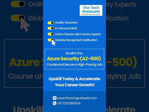 Azure Security (AZ-500) course | TheTech Graduate