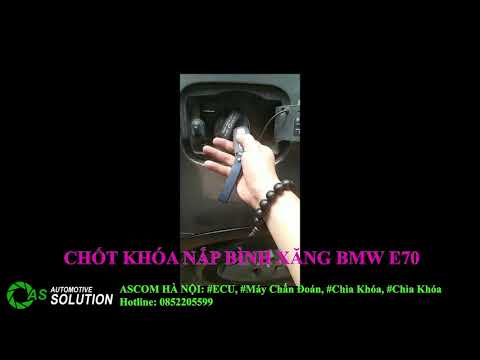 Chốt Khóa nắp bình xăng E70 bằng remote