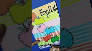 easy front page design:: project design #english #viral #youtubeshorts #shorts