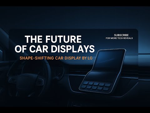 LG Shape-Shifting Car Display
