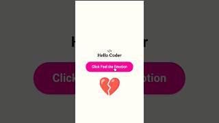 Coder's heart is broken// #html #css #js  ❤💔😭