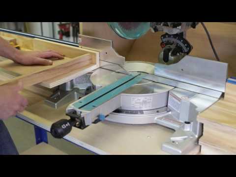 How To Create Tapers on a Miter Saw
