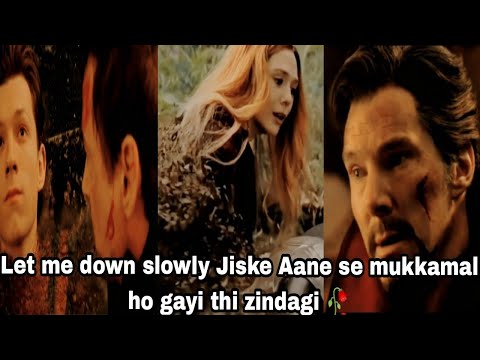🥀Let me down slowly X 🥺 Jiske Aane se mukammal ho gayi thi zindagi 🥀🥀
