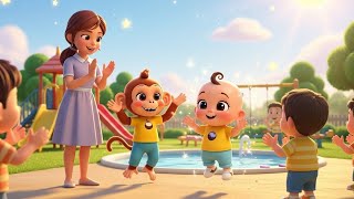 Coco’s Clap & Count Song 🐵 | Learn Numbers 1–5 for Kids | Fun Preschool Rhyme