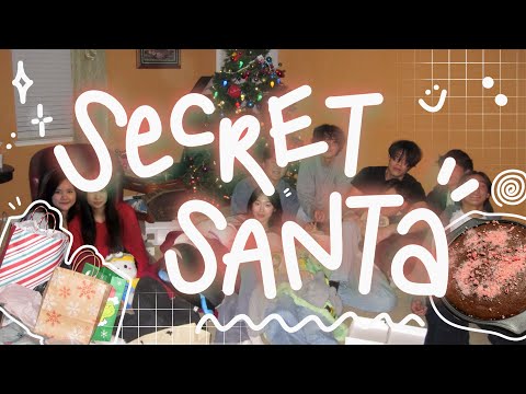 SECRET SANTA FESTIVITIES | gift wrapping, baking, & more!