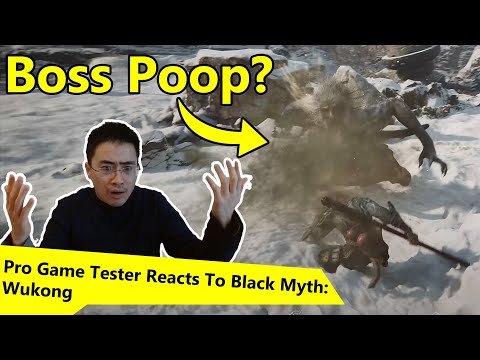 Game Tester Reacts To Black Myth Wukong Gameplay - Professional Game Project Manager