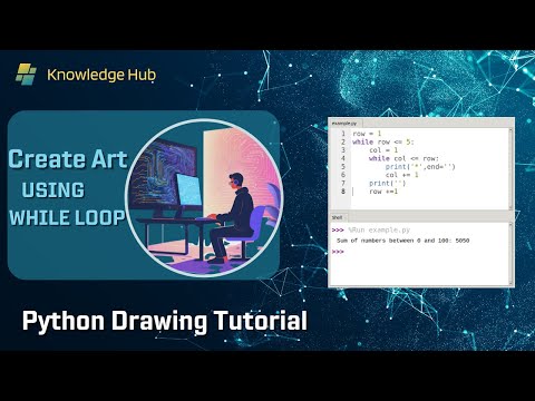 MIND-BLOWING Python Art Created with WHILE Loops