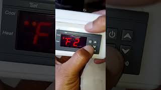 Programación de termostato STC  1000