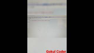 Conditional Operator in Java #gokulcoder #shorts #javaprogramming #program