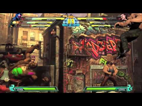 Marvel vs Capcom 3 Sentinel Trailer