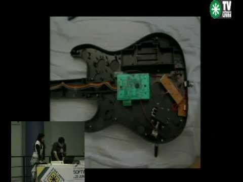 [FISL12] Guitarra para Frets on Fire com Arduino: "Guitar Hero" 100% livre