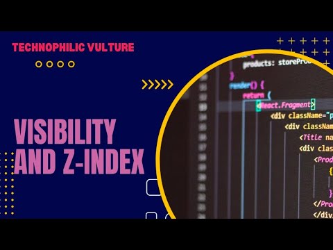 CSS Visibility Property and z-index | CSS|Javascript|Web Development Full Course In Kannada