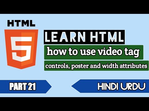 web development series for visually impaired person part 21 describe video tag with attributes