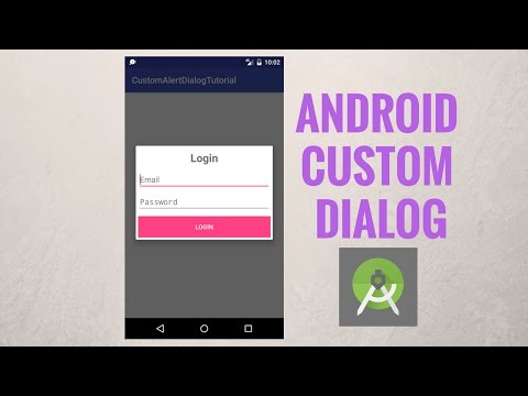 Android custom dialog - Create Android Alertdialog with a custom layout