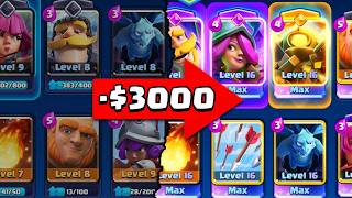 Supercell NERFED My $3000 Clash Royale Account