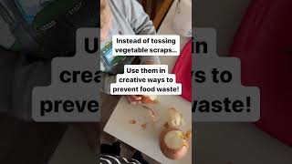 4 Ways to Use Vegetable Scraps to Reduce Food Waste #earthfriendly #savetheplanet