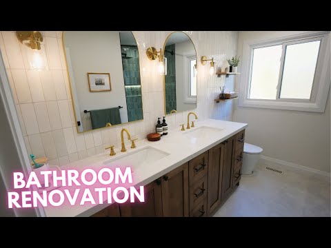 How to Renovate a Tub Surround Bathroom