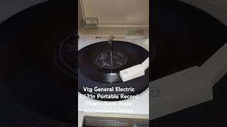 Up for sale Vtg General Electric V631n Portable Record Player, Solid State Automatic 4-Speed $80