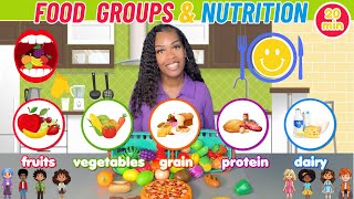 My Plate | Learning with Ms Houston| Food Groups & Nutrition| Vegetarian, Vegan, Pescatarian