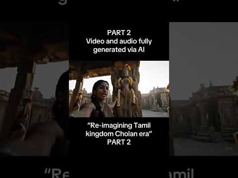 Cholas era recreated by Google veo3 part -2 #shorts #googleveo3 #tamil