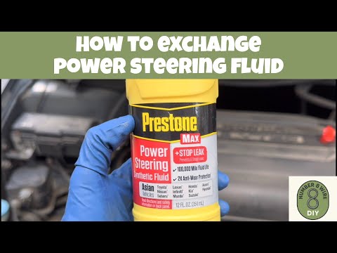 How to Change Power Steering Fluid Exchange – NO TOOLS REQUIRED